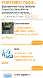Mobile Screenshot of portesessonne.fr